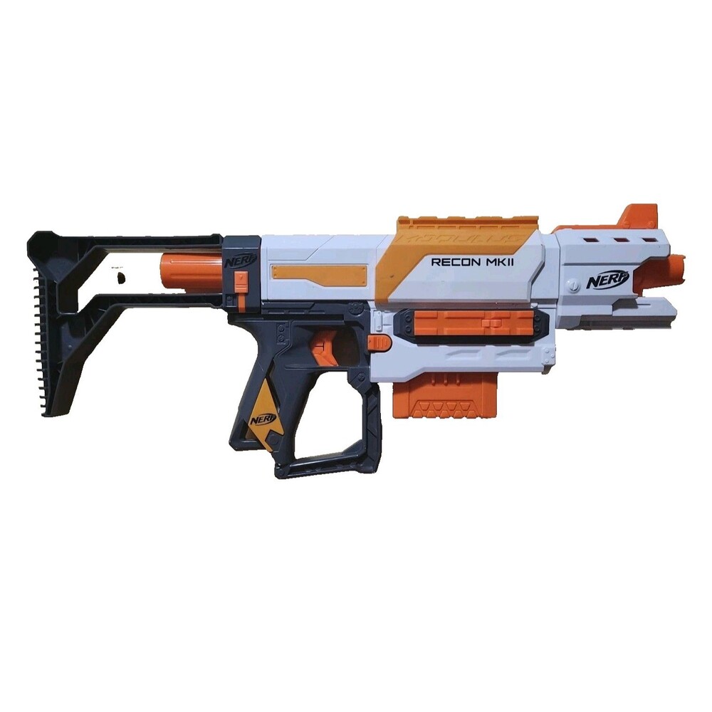 Nerf Modulus Recon MKll Blaster Gun With 1 Clip, Tested- Works